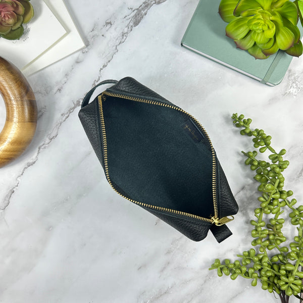 Girologio YKK Zipper Pouch in Midnight Noir Pen Cases