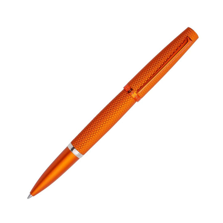 Diplomat Viper Rollerball Pen in Orange Guilloche