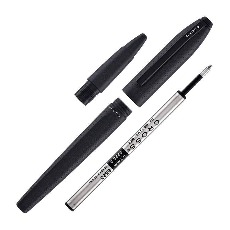 Cross Prism Rollerball Pen in Obsidian Black Resin