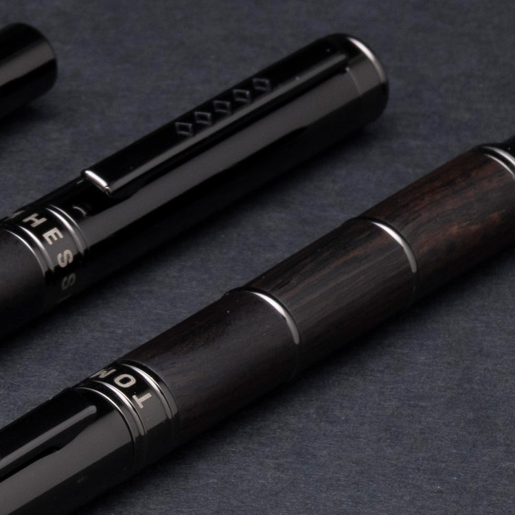 Tom Hessin Revolution Ballpoint Pen in Charcoal