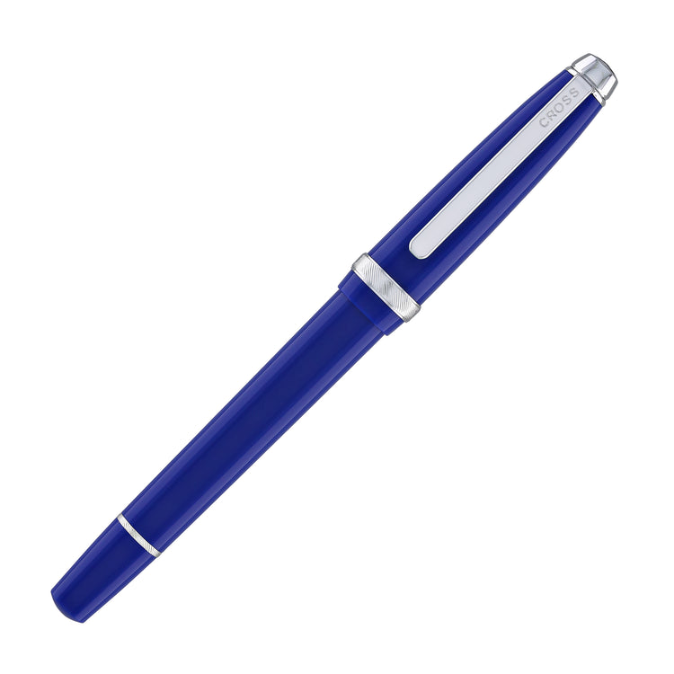 Cross Lume Rollerball Pen in Deep Sea Blue with Polished Chrome Appointments