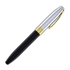 Sheaffer Legacy Fountain Pen in Black Lacquer with Chrome Cap 14kt Gold PVD