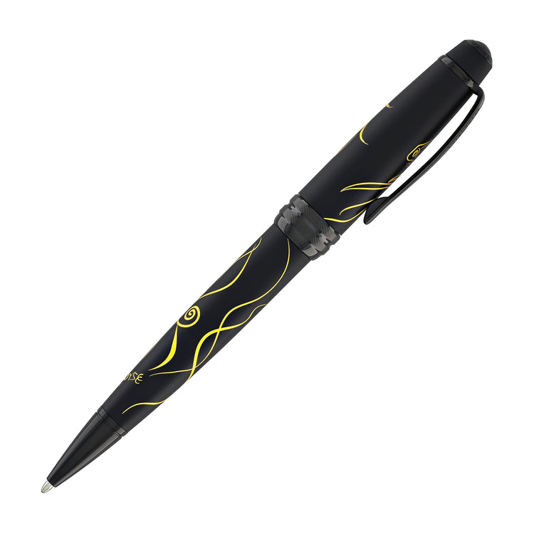 Cross Bailey Zodiac Year of the Horse Ballpoint Pen in Matte Black with Black PVD Appointments