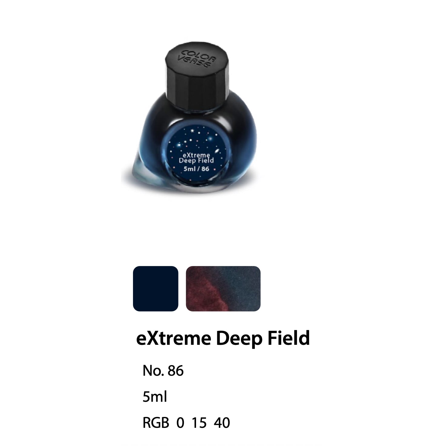 One Deep Ink Colorverse Eye on the Universe Mini Bottled Ink in eXtreme Deep Field ...