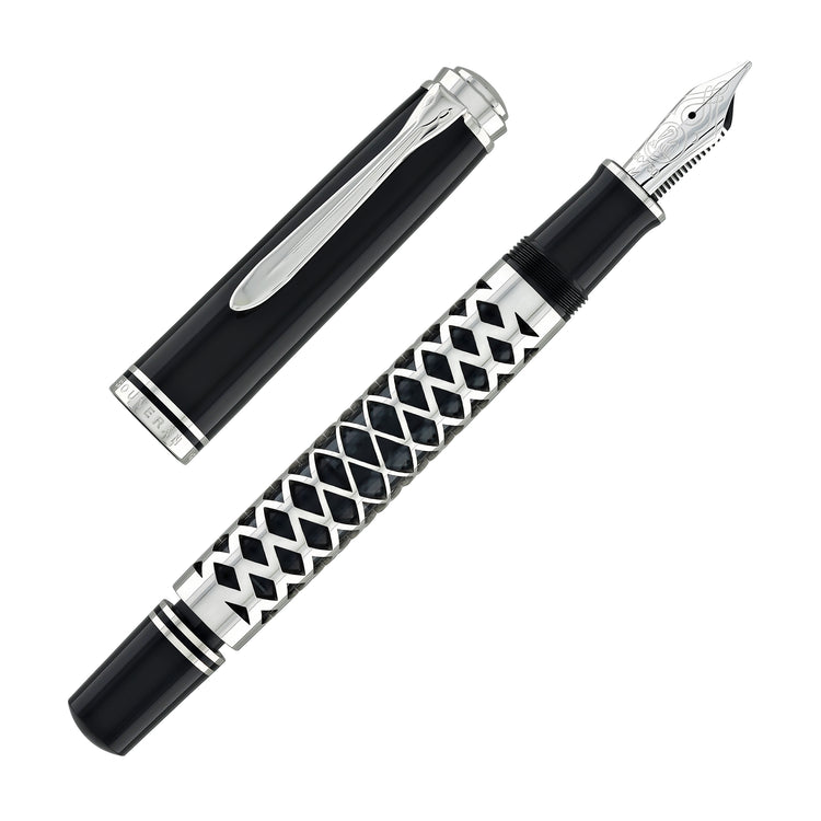 Pelikan Souveran M805 Fountain Pen in Metal Sleeve - 18K Gold