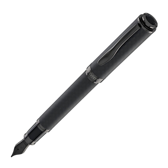 Monteverde Innova Fountain Pen in Matte Carbon with Gunmetal Trim