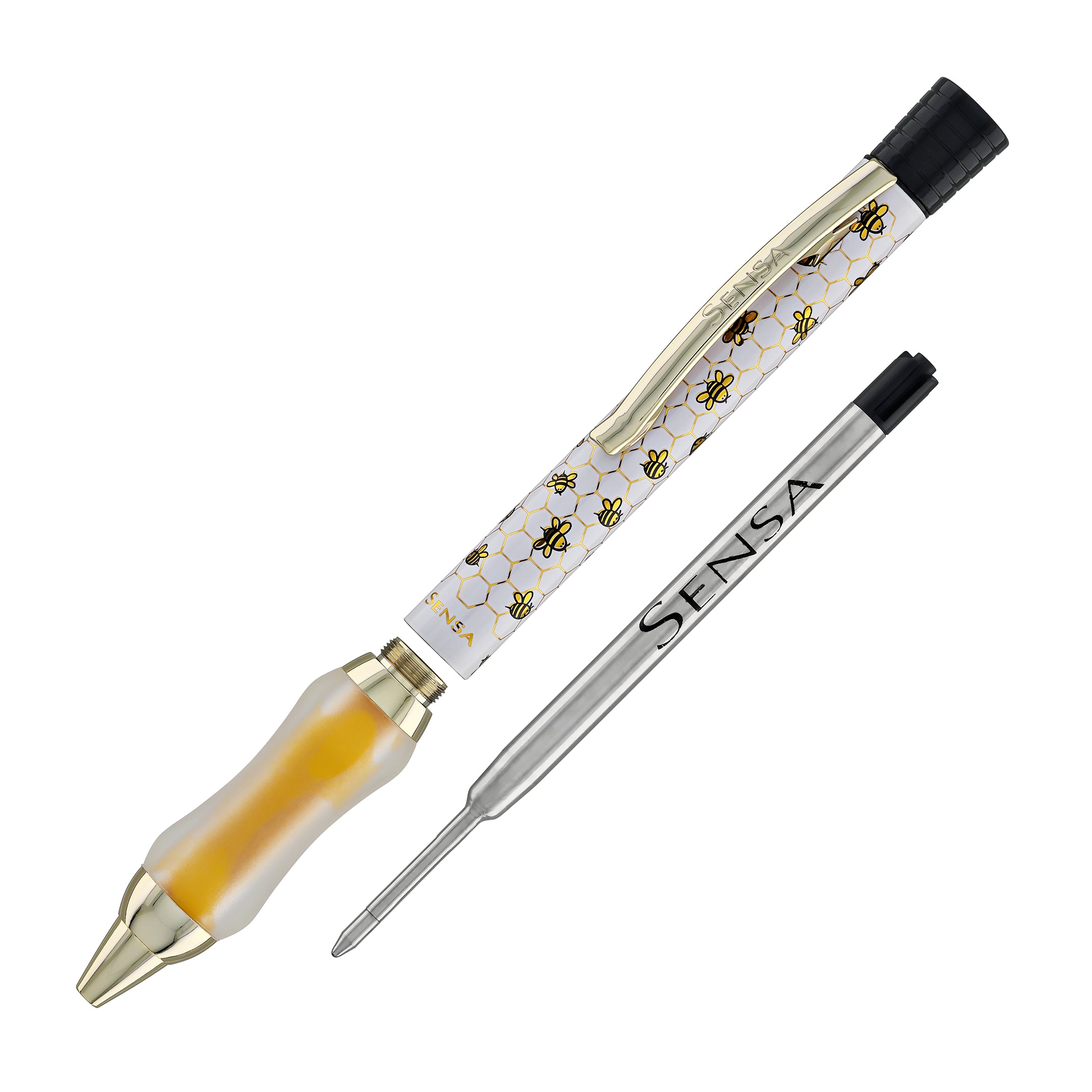 Sensa Ballpoint Pen in Bumble Bee - Limited Edition - Goldspot Pens