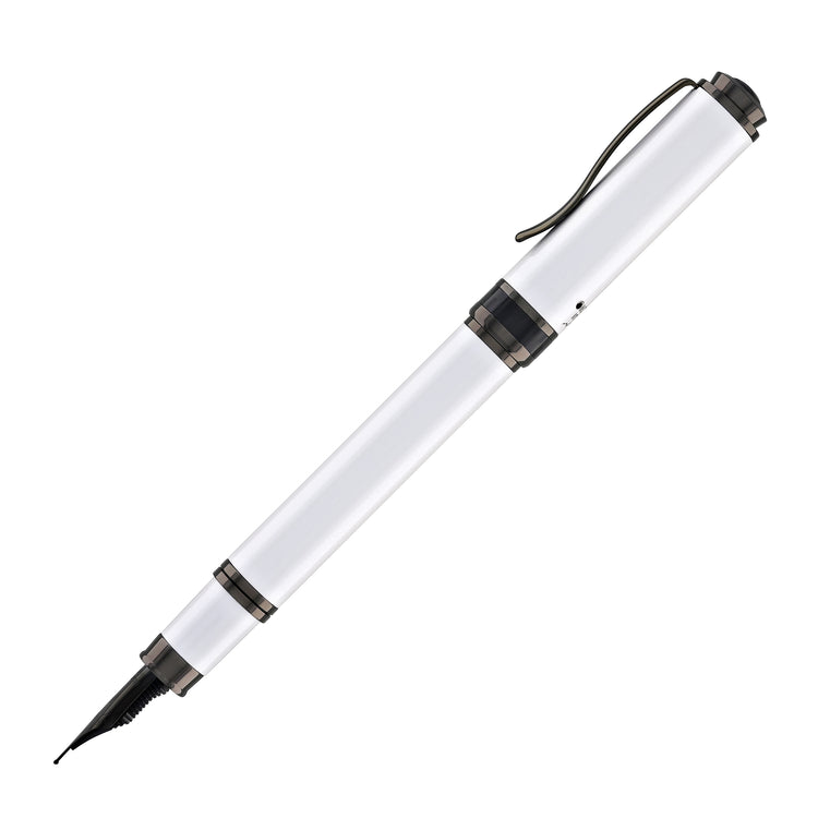 Monteverde Innova Fountain Pen in 2026 Cloud Dancer in Gunmetal Trim - Limited Edition