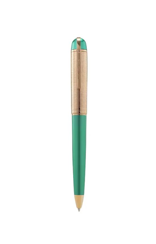 Wahl Eversharp Skyline Ballpoint Pen in Emerald with Rose Gold Trim