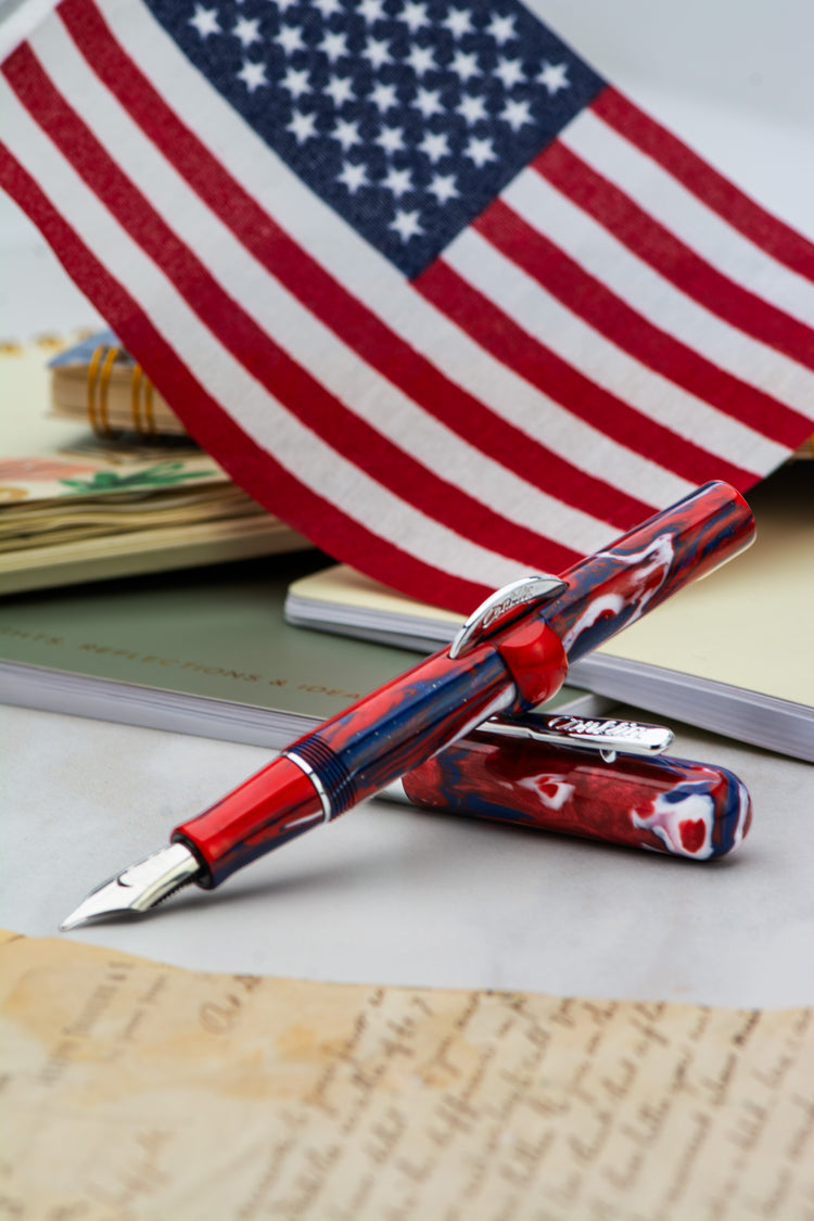 Conklin Mark Twain Crescent Fountain Pen in USA 250 - Limited Edition