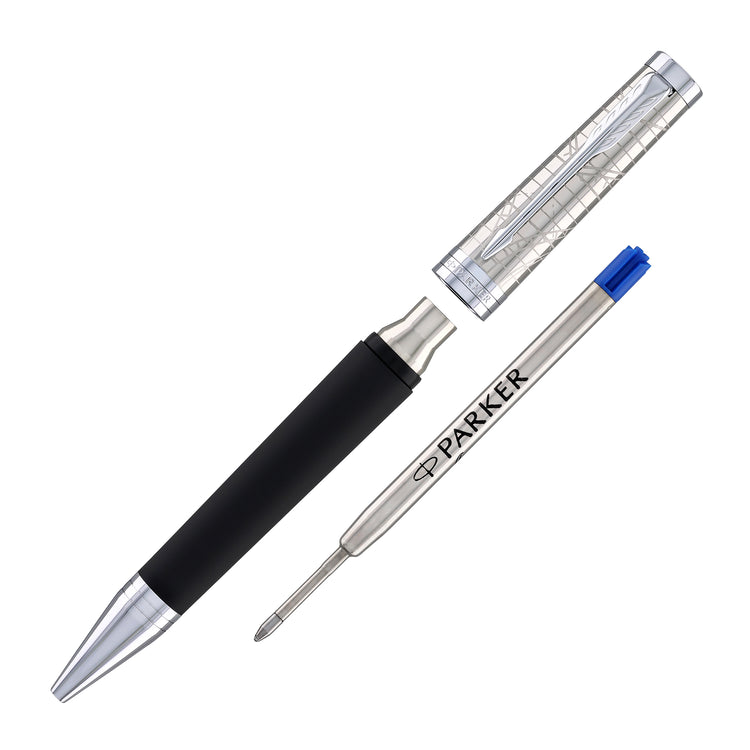 Parker Ingenuity Ballpoint Pen in Legacy of Flight with Chrome Trim