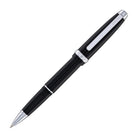 Cross Lume Ballpoint Pen in Obsidian Black with Polished Chrome Appointments