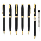 Parker Sonnet Retractable Ballpoint Pen in Matte Lacquered Black with Gold Trim