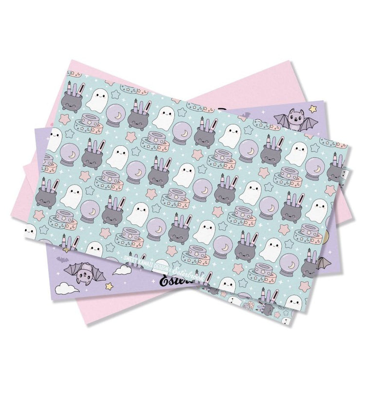 Esterbrook x Sweet Kawaii Design Pastel Halloween Blotter Paper