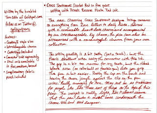 Review : Cross Sentiment Scarlet Red Fountain Pen