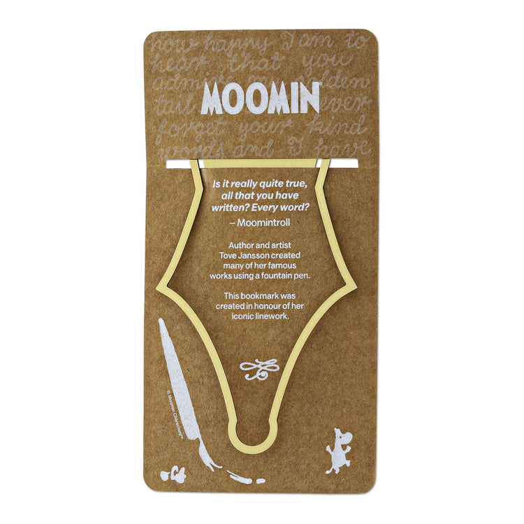 Esterbrook New York Botanical Garden x Moomin Brass Bookmark