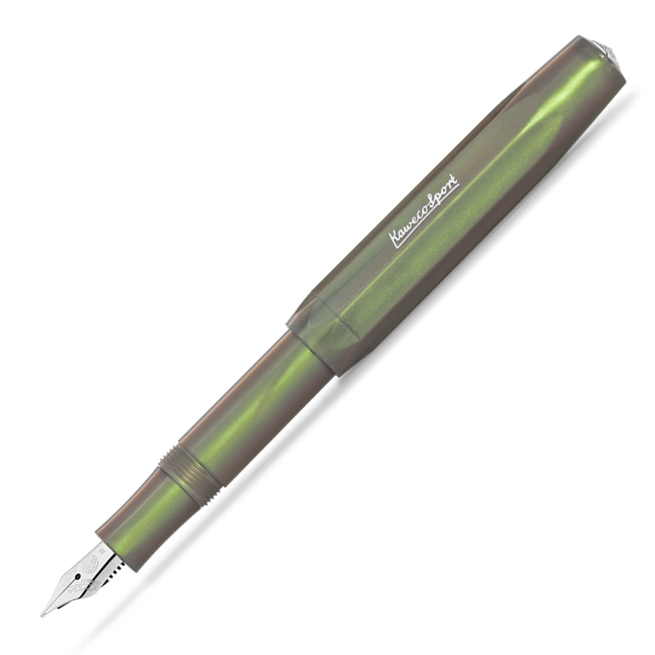 Kaweco Lunar Sport Fountain Pen in Shadow Green