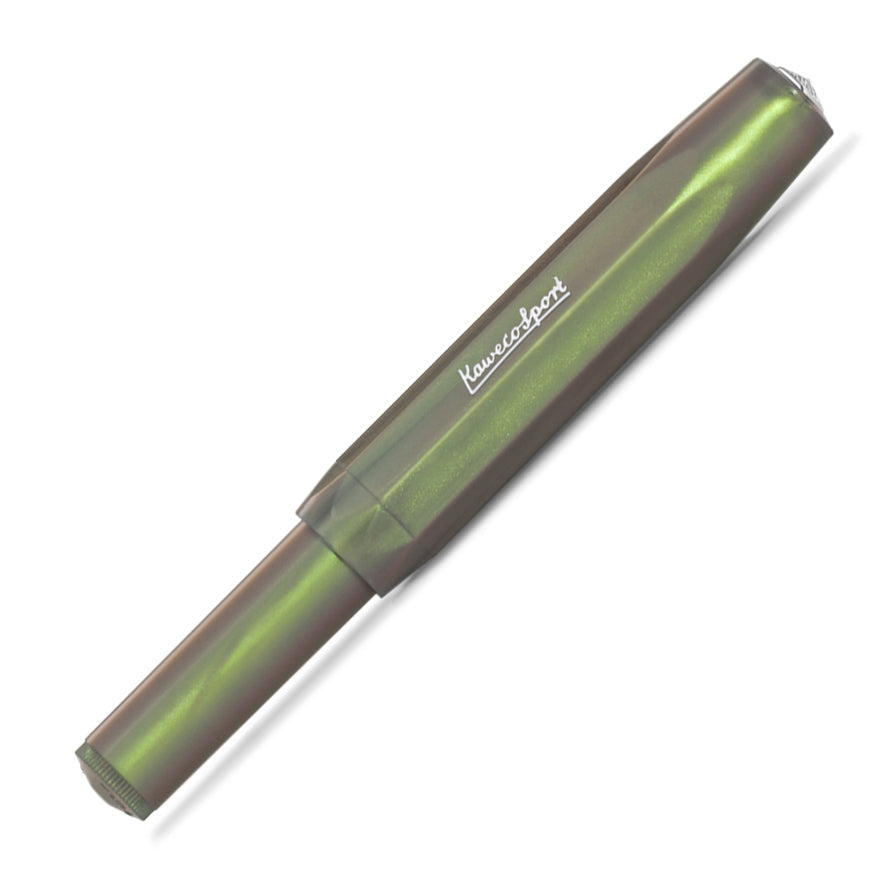 Kaweco Lunar Sport Rollerball Pen in Shadow Green