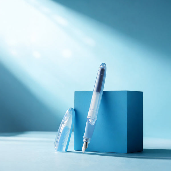 Nahvalur Triad Fountain Pen in Azure