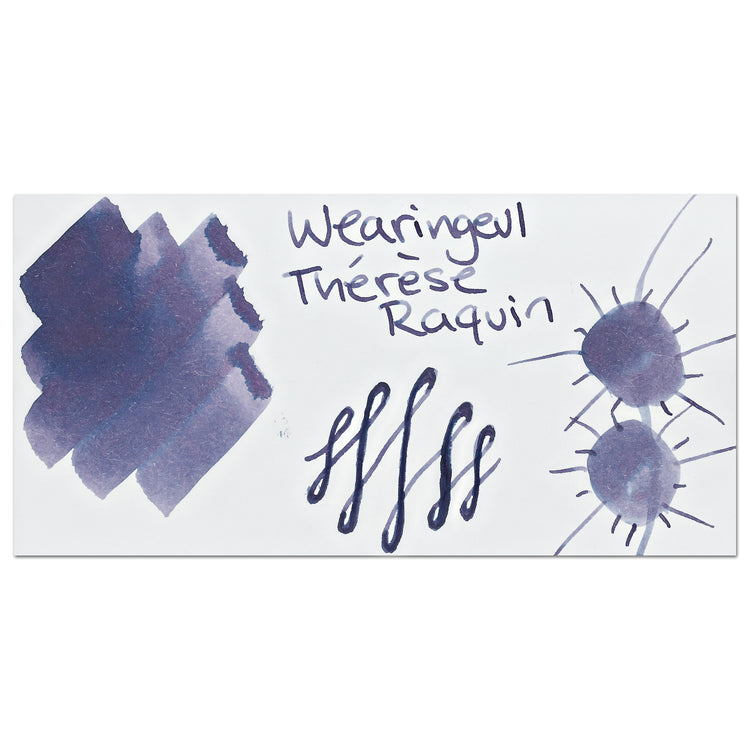 Wearingeul World Literature Ink Emile Zola in Therese Raquin - 30mL