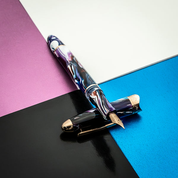 Nahvalur (Narwhal) Horizon Fountain Pen in Polar Night Limited Edition Fountain Pen