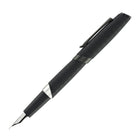 Diplomat Cobra Fountain Pen in Matte Black Guilloche