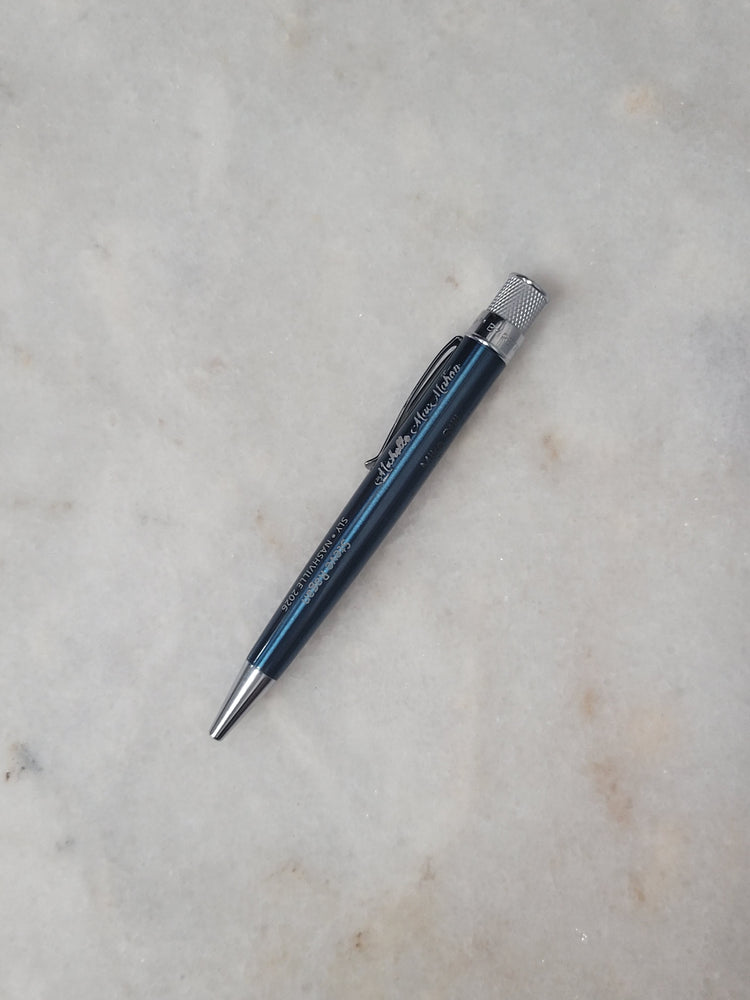Misfit Item 0061 Retro 51 Tornado Rollerball Pen in Ice Blue Lacquer
