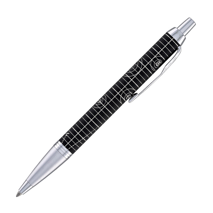 Parker IM Premium Ballpoint Pen in Legacy of Flight with Chrome Trim