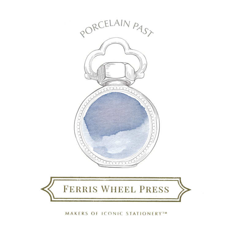 Ferris Wheel Press Bottled Ink in Porcelain Past - 10 mL
