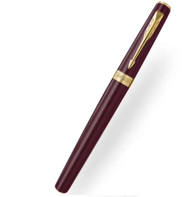 Parker Meridian Rollerball Pen in Red with Gold Trim