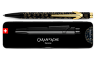 Caran d'Ache 849 Metal Ballpoint Pen in Horse Black