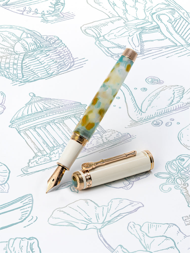 Dominant Industry Keyno Fountain Pen in Serenity