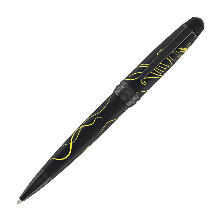 Cross Bailey Zodiac Year of the Horse Ballpoint Pen in Matte Black with Black PVD Appointments