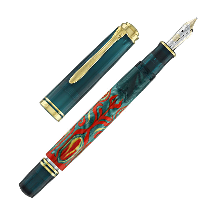Pelikan Souverän M600 Fountain Pen in Rudi Rother Art Collection