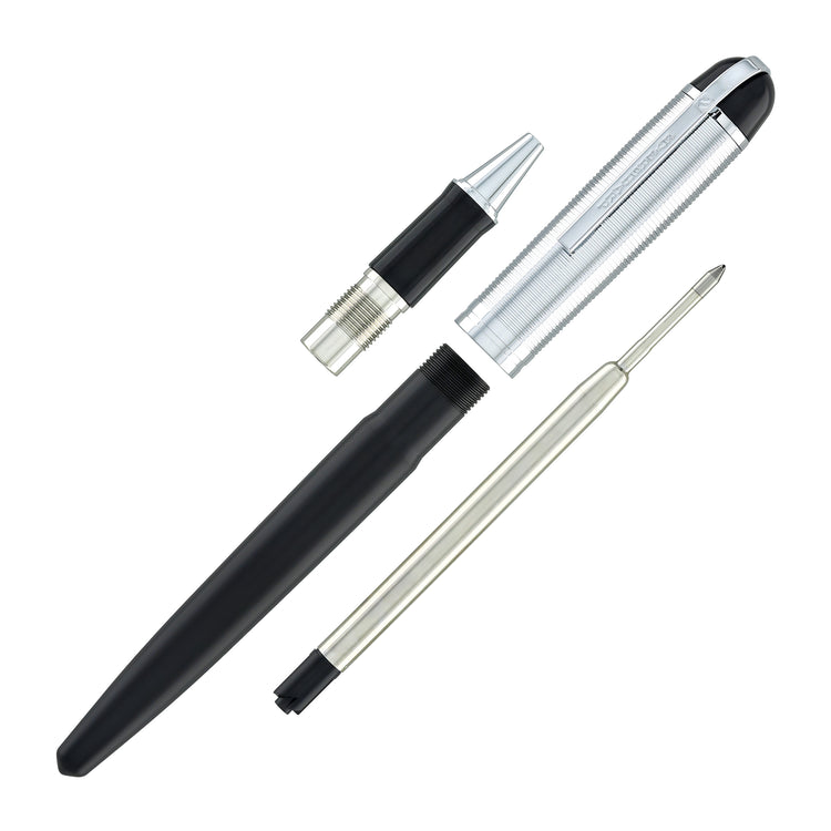 Wahl Eversharp Skyline Rollerball Pen in Black Silver Trim