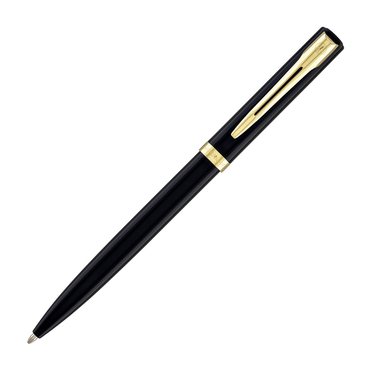 Waterman Impression Ballpoint Pen in Black with Gold Coated