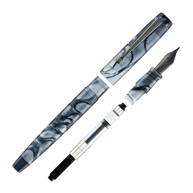 Edison Newark Fountain Pen in Dark Current