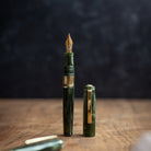 Esterbrook Model J Chatoyant Acrylics Fountain Pen in Palm Green with Gold Trim Fountain Pen