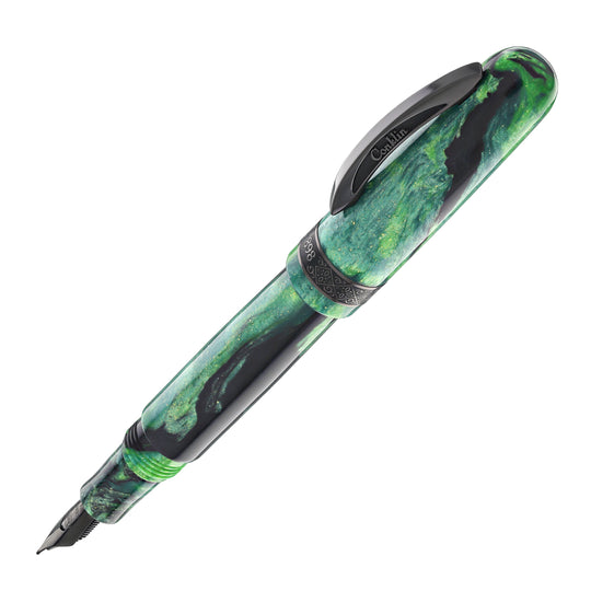 Conklin 1898 Fountain Pen in Clover Valley with Gunmetal Trim - Limited Edition