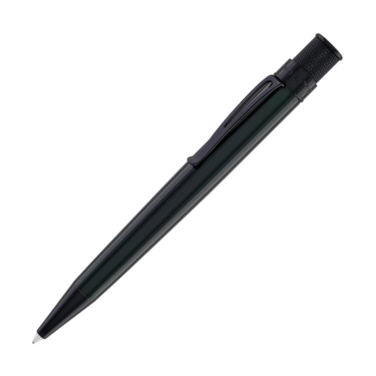 Retro 51 Tornado Stealth Rollerball Pen in Emerald Green