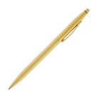 Cross Classic Century Polished 23K Gold-Plated Engraved Diamond Pattern Ballpoint Pen