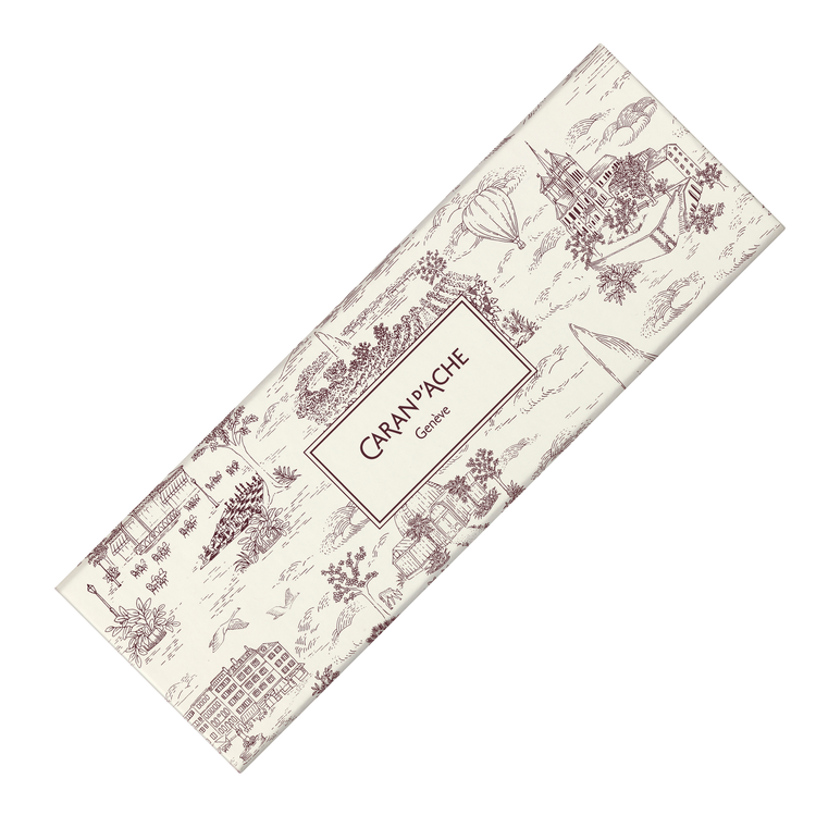 Caran d'Ache Toile de Jouy Color Christmas 2026 - 10 Piece Set