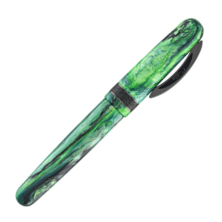 Conklin 1898 Rollerball Pen in Clover Valley with Gunmetal Trim - Limited Edition