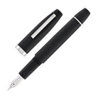 Scribo Flow Fountain Pen in Dimensione with Platinum Trim