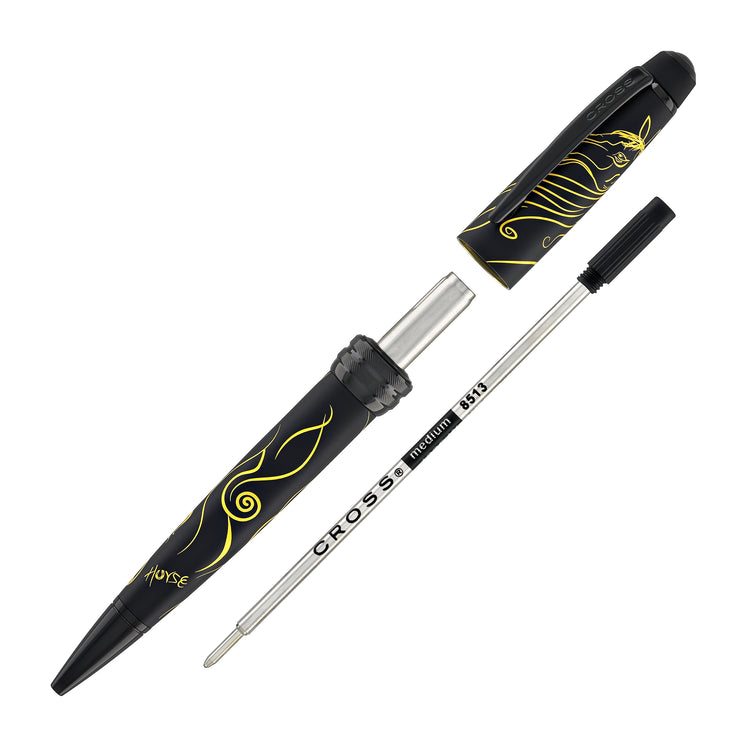 Cross Bailey Zodiac Year of the Horse Ballpoint Pen in Matte Black with Black PVD Appointments