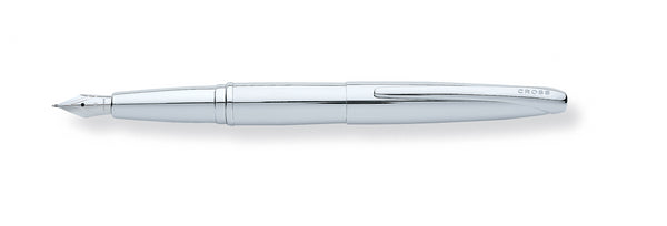 Cross ATX Fountain Pen in Pure Chrome Fountain Pen