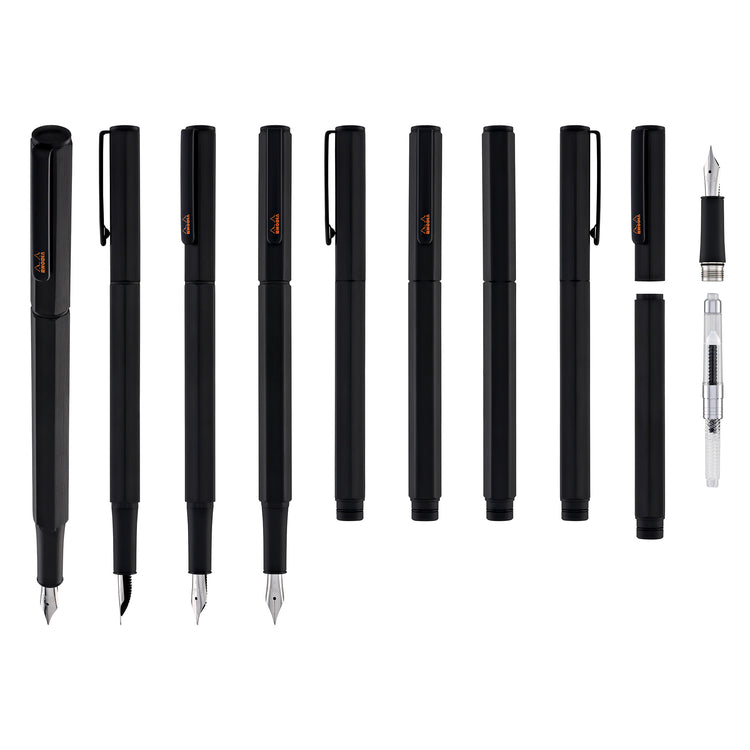 Rhodia Script Fountain Pen in Black