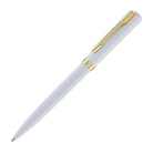 Waterman Impression Ballpoint Pen in White with Gold Coated