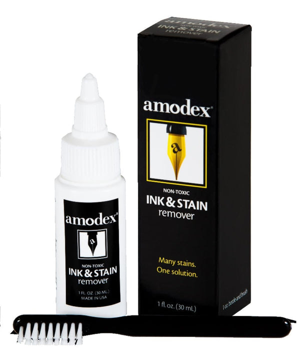 Amodex Ink & Stain Remover w/brush 1 oz Set Accessories