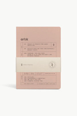 Artik A5 Notebook in Almond